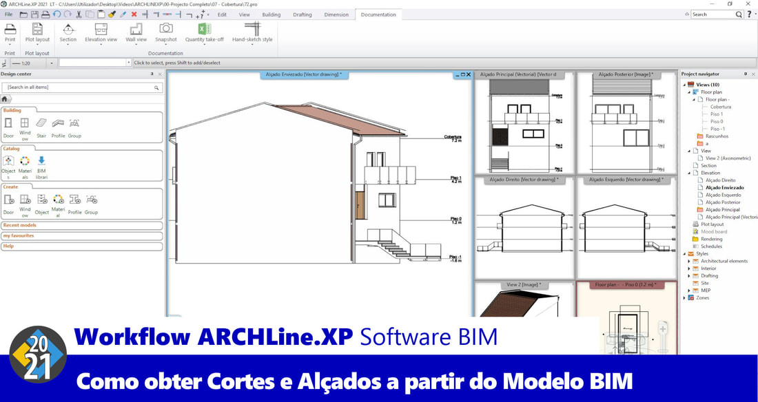 ARCHLineXP, Software BIM idêntico ao REVIT, ARCHICAD, VectorWorks