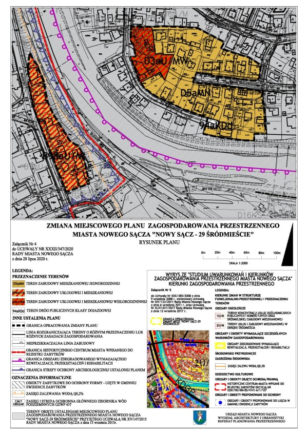 Um plano de desenvolvimento urbano realizado com recurso ao ZWCAD