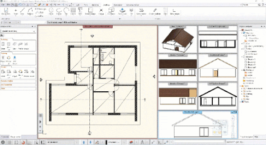 ARCHLine.XP-software bim profissional_ifc_arquitectura mobiliário construção Layouts de impressão