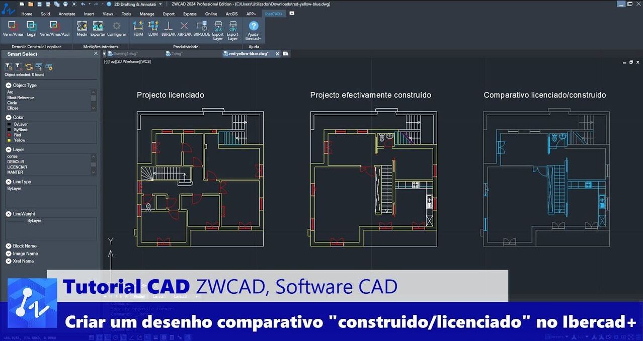 Spatial Manager para ZWCAD - Software CAD compatível com o formato .DWG idêntico ao Autocad da Autodesk